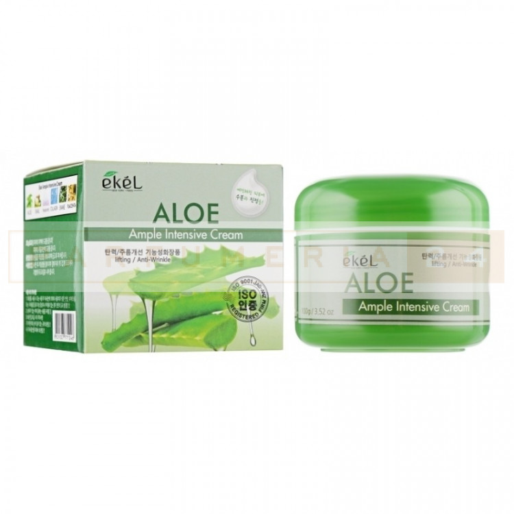 Ekel Ample Intensive Cream Aloe Крем для лица с экстрактом алоэ 100 г