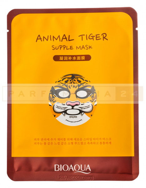 Маска для лица Bioaqua Animal Tiger Supple Mask 30g