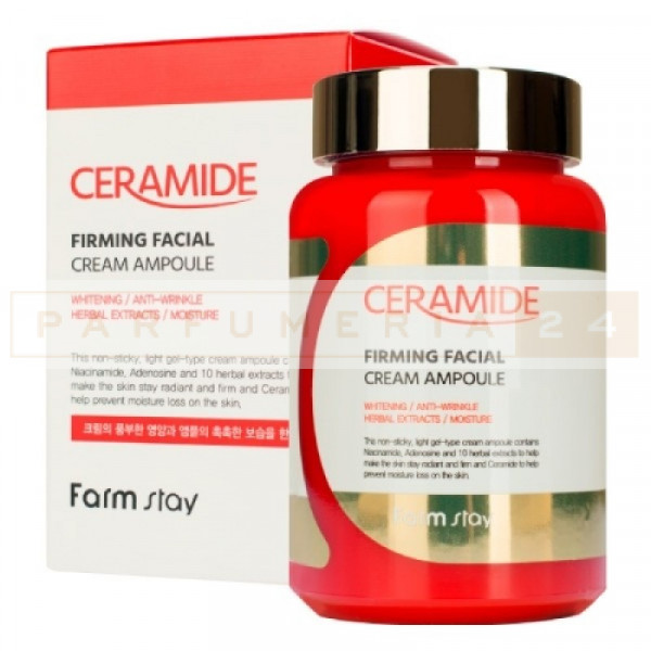 FarmStay Укрепляющий ампульный крем-гель с керамидами Ceramide Firming Facial Cream Ampoule,250 мл