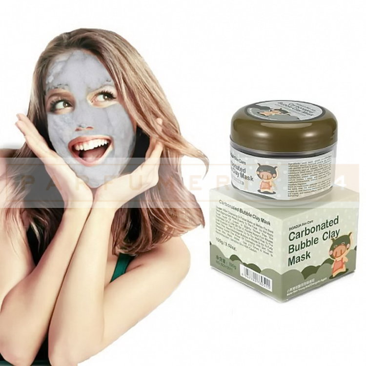 Пузырьковая маска для лица Bioaqua Carbonated Bubble Clay Mask