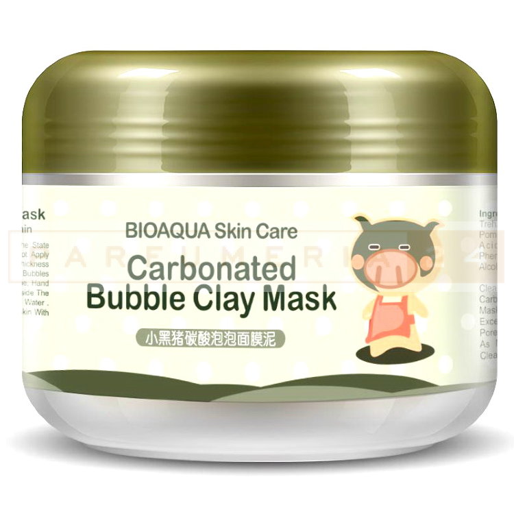 Пузырьковая маска для лица Bioaqua Carbonated Bubble Clay Mask