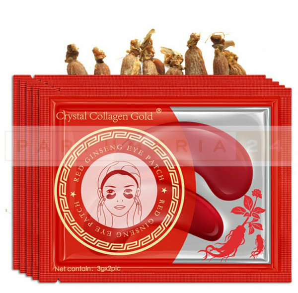 Патчи Crystal Collagen Gold Red Ginseng Eye Patch (3gx2pic)