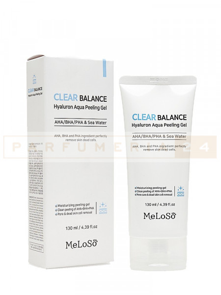 Пилинг-гель для лица Meloso Clear Balance Hyaluron Aqua Peeling Gel,150ml
