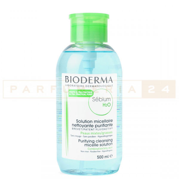 Мицеллярный раствор Bioderma  Laboratoire Dermatologique Sebium H2o