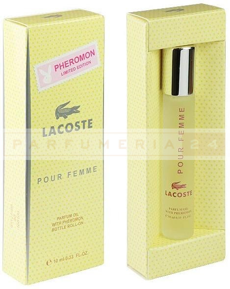 Масла феромоны 10ml Lacoste pour Femme