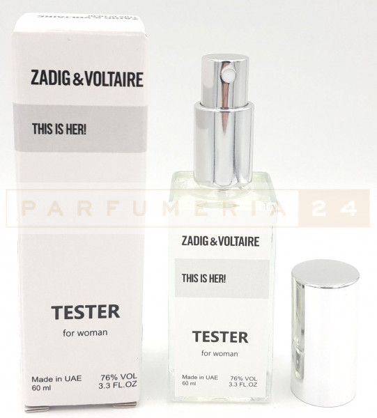 Мини-тестер 60 ml UAE Zadig & Voltaire This is Her