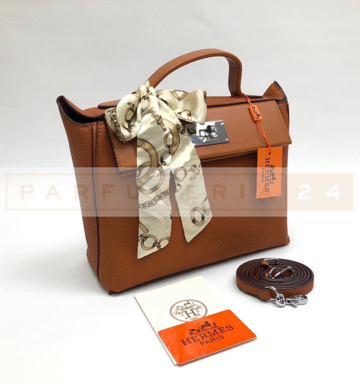 Сумка H*rmes 28x22 см (эко кожа)