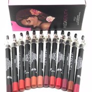 Цветные карандаши Huda Beauty с точилкой (12 шт)