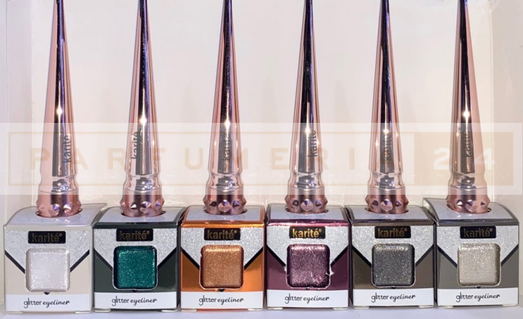 Подводка для глаз цветная Karite Glitter Eyeliner (6 шт)