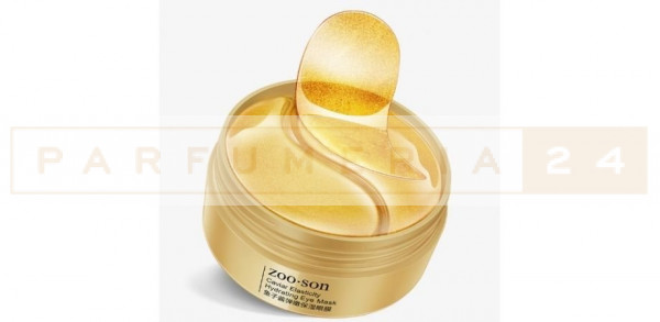 Гидрогелевые патчи для кожи вокруг глаз с экстрактом красной икры и золотом Zoo-Son, 60 шт