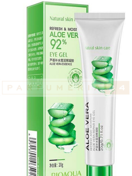 Гель для кожи вокруг глаз с Алое Вера увлажняющий BIOAQUA Refresh&Moisture Aloe Vera 92% Eye Gel (20мл)