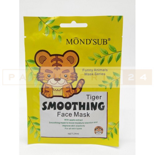  Маска для лица Mond'Sub тканевая Увлажняющая Тигр 24гр
