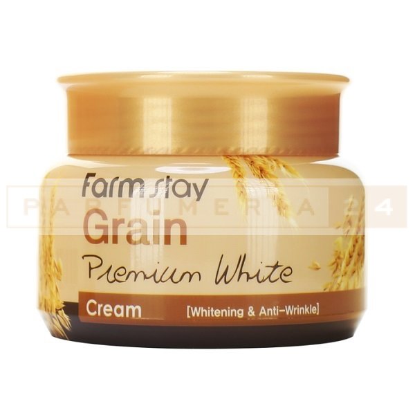 Осветляющий крем с маслом ростков пшеницы FarmStay Grain Premium White Cream, 100 г