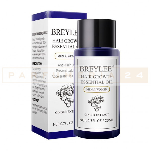 Эфирное масло для роста волос BREYLEE CROWTH ESSENTIAL OIL,20мл