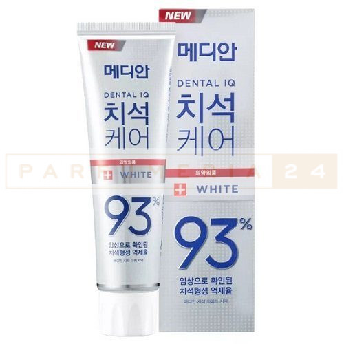 Отбеливающая зубная паста с мятой Dental IQ 93% White