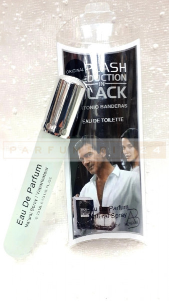 Мини-парфюм 20ml Antonio Banderas Splash Seduction In Black