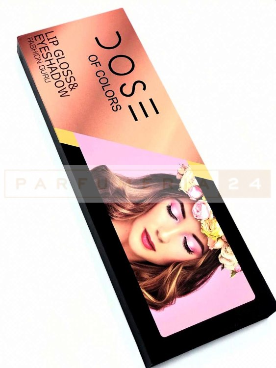 Матовые Блески  Soc of Colors Lip Gloss&Eyeshadow  Fashion Guru,12цв