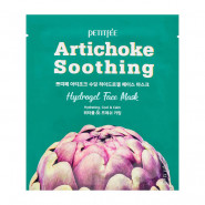 Противоотёчная гидрогелевая маска с артишоком Petitfee Artichoke Soothing Hydrogel Face Mask