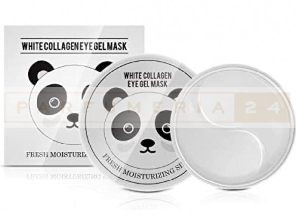 Гидрогелевые патчи с жемчугом W Eye Patch. WHITE COLLAGEN EYE MASK