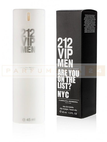Компактный парфюм Carolina Herrera 212 Vip Men 45 ml
