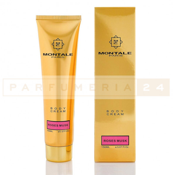 Парфюмированный крем для тела Montale Roses Musk,150ml