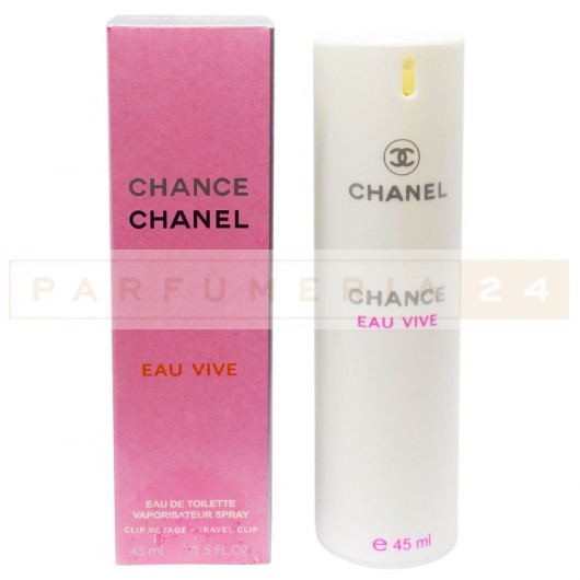 Компактный парфюм Chanel Chance Eau Vive 45 ml