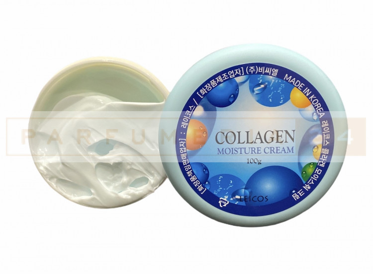LEICOS, Восстанавливающий крем для лица Collagen Moisture Cream