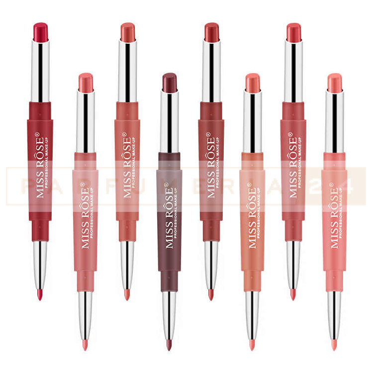 Miss Rose 2 в 1 помада и карандаш для губ