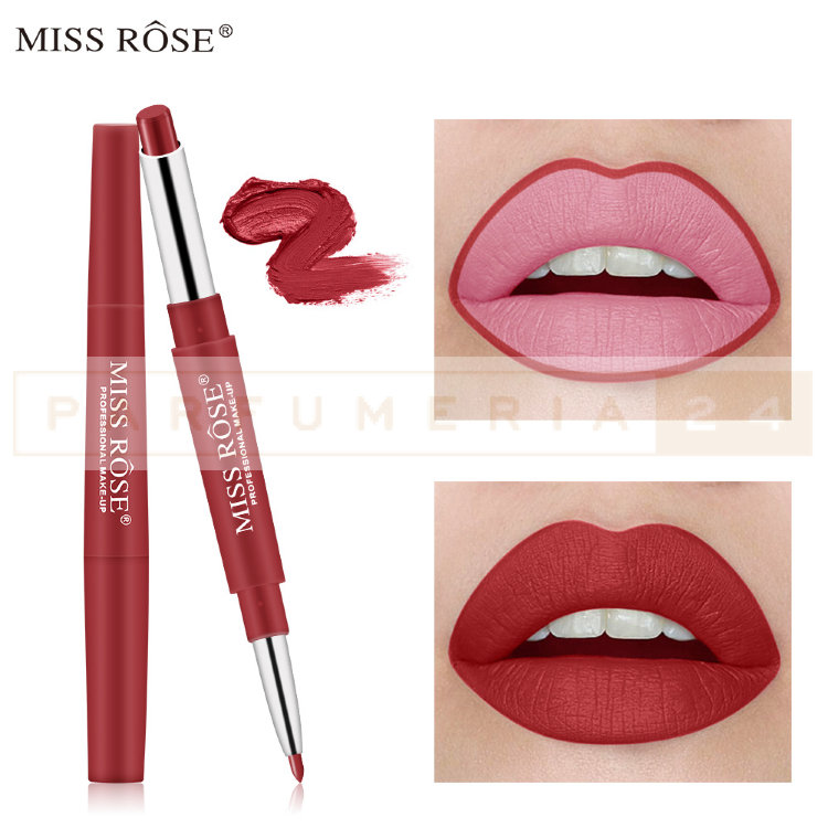 Miss Rose 2 в 1 помада и карандаш для губ