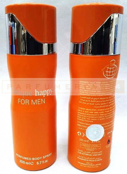 Дезодорант Fragrance World Clinique Happy Men