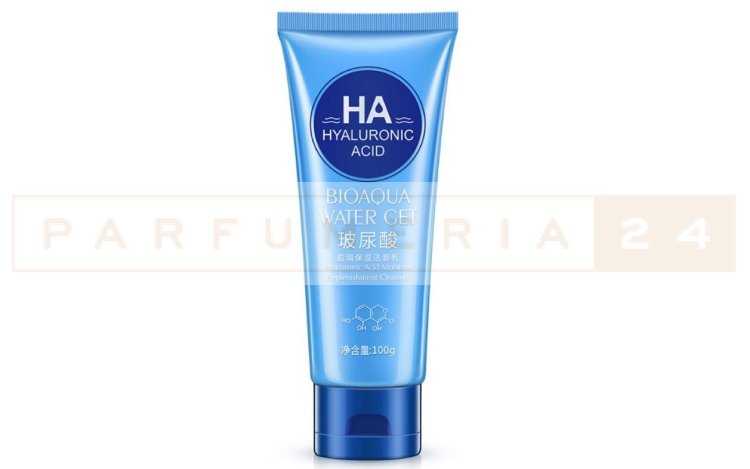 Пенка для умывания с гиалуроновой кислотой Bioaqua Water Get Hyaluronic Acid, 100 ml