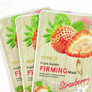 Увлажняющая тканевая маска Wokali Fruits Gelato Firming Mask с экстрактом клубники
