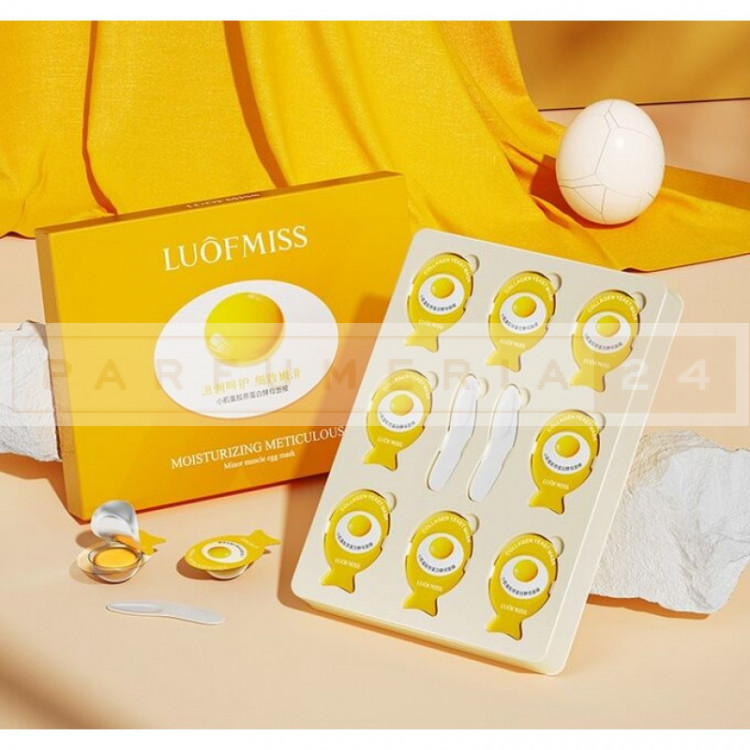 Luofmiss Mousturizind Meticulous Minor Muscle Egg Mask