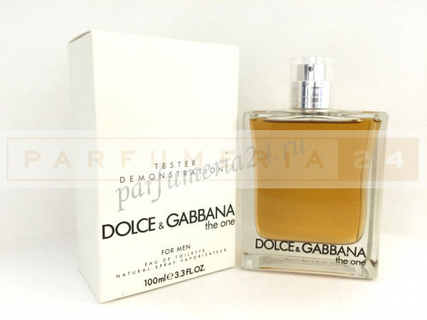 Тестер DOLCE & GABBANA  THE ONE FOR MEN