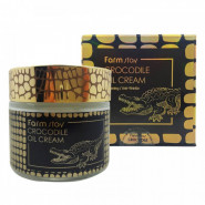FarmStay Крем для лица увлажняющий и омолаживающий с жиром крокодила Crocodile Oil Cream,70 мл