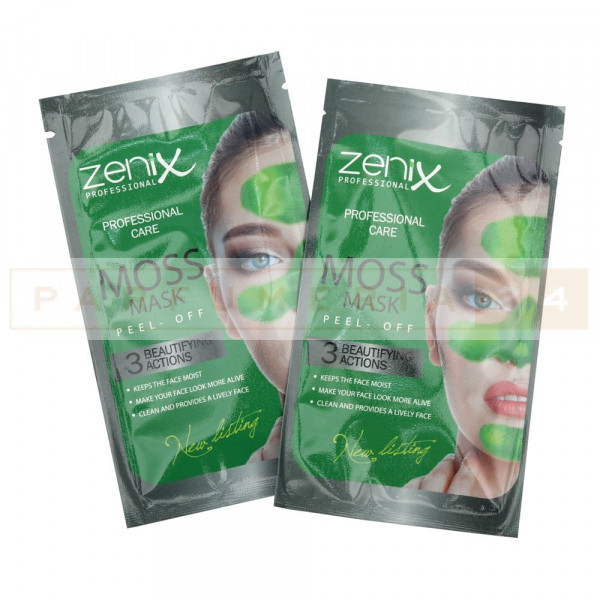 Zenix Пленочная маска- с экстактом Мха(упаковка 12 шт)