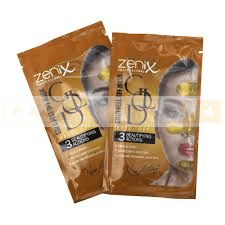 Zenix Плёночная маска-пилинг Золотая(упаковка 12 шт)