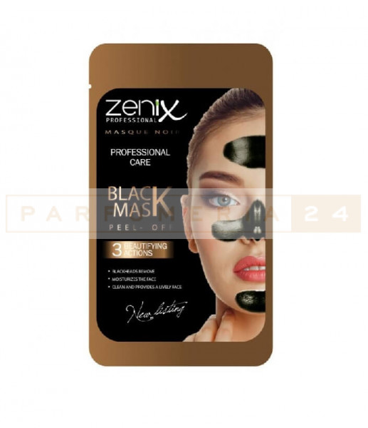 Маска-пленка с черным углем Zenix Black Coal Mask(упаковка 12 шт)