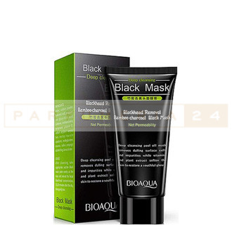 Маска Bioaqua Blackhead Removal Bamboo Charcoal Black Mask