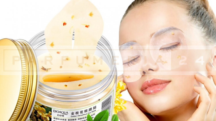 LAIKOU Маски-патчи для кожи вокруг глаз с Золотым османтусом (80 шт.)