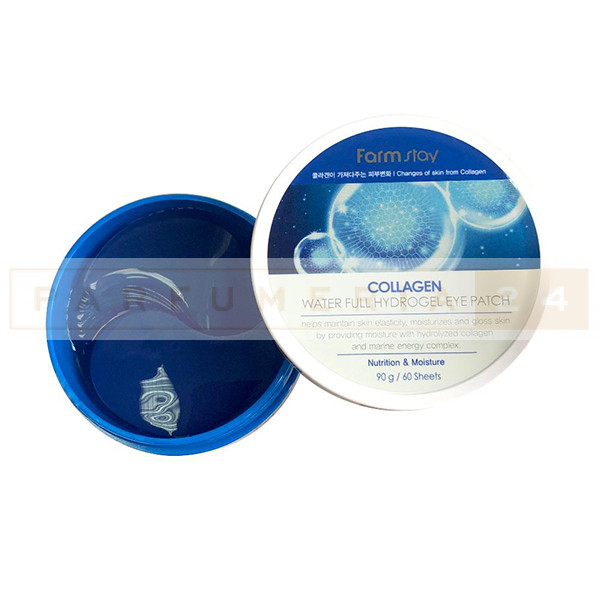 Патчи FarmStay Collagen Water Full Hydrogel Eye Patch,60шт 