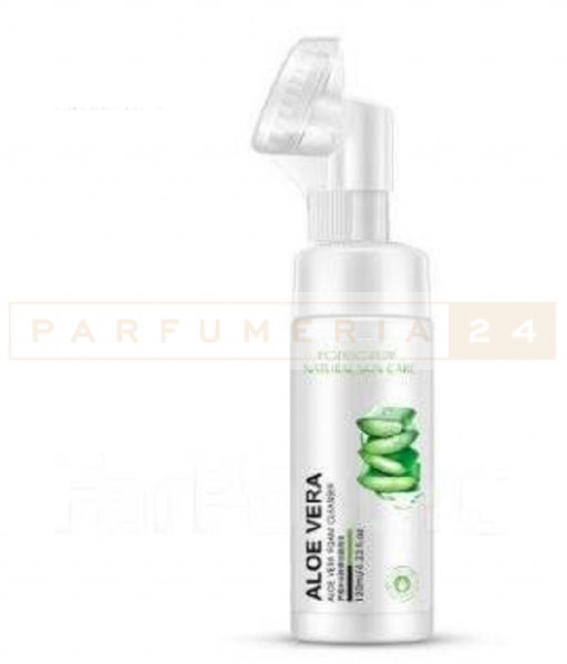 Пенка для умывания с щеточкой Алоэ Вера Rorec