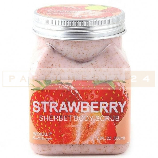 Скраб для тела Wokali Strawberry