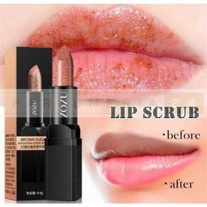Отшелушивающая губная помада Zozu Brown Sugar Lipstick