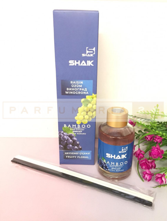 Аромадиффузор с палочками Shaik Bamboo Виноград 100 мл