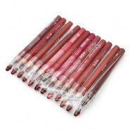 Карандаши для губ с точилкой Flomar 12 шт.