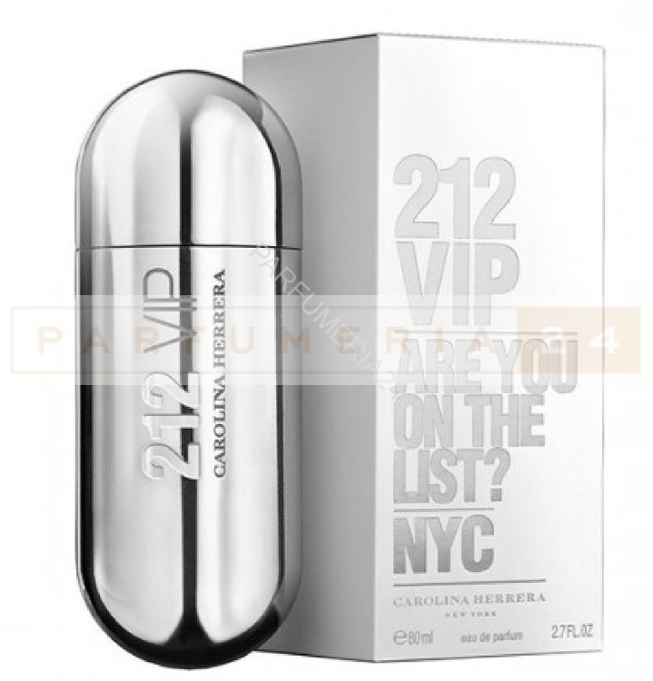  Carolina Herrera "212 VIP", 80ml (Silver)
