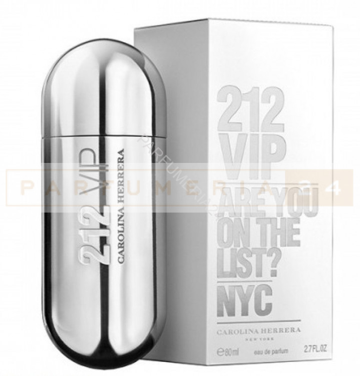  Carolina Herrera "212 VIP", 80ml (Silver)