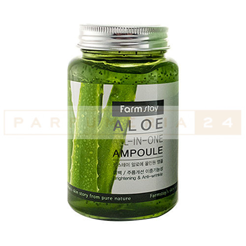 Ампульная сыворотка с экстрактом Алое Farm stay Aloe All-In-One Ampoule,250 ml
