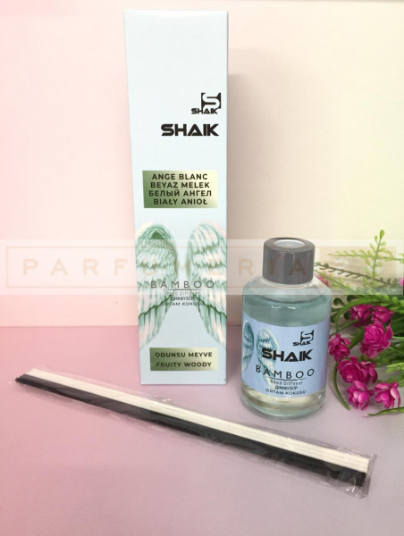 Аромадиффузор с палочками Shaik Bamboo Белый ангел 100 мл